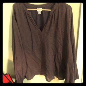 Flowy long sleeve shirt casual